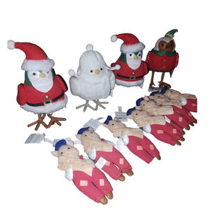 NWT! After Christmas Sale! Target Wondershop 7x4 Bird Quartet & 7 Lil Piggies